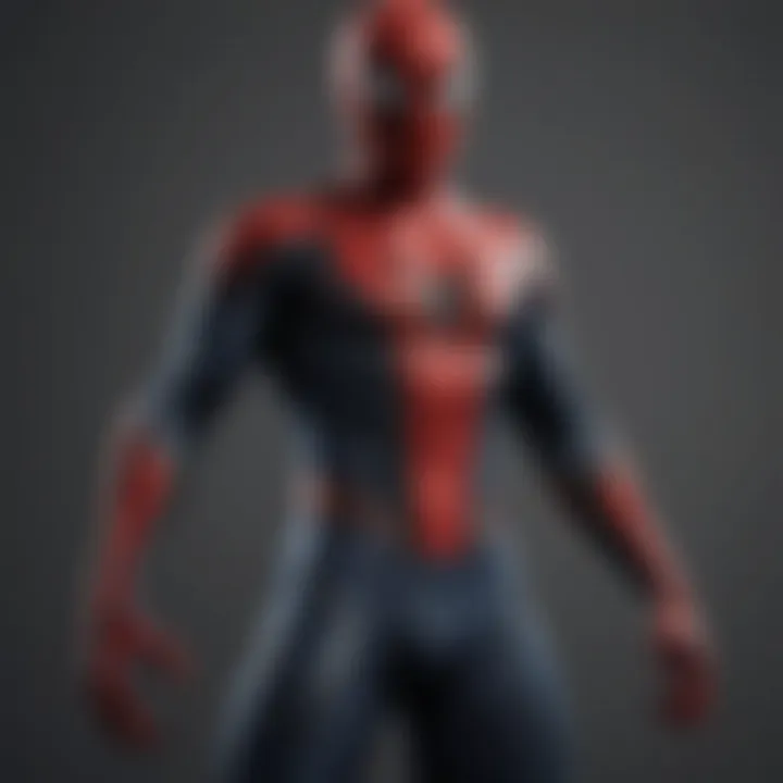 Sleek and Modern Spiderman Suit Design at SpideyZone