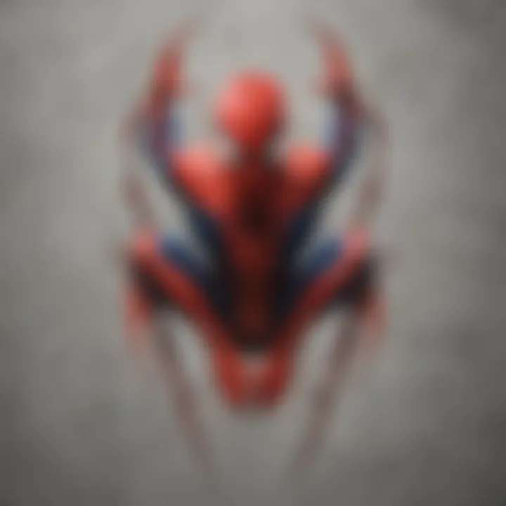 Sleek Spider-Man Decal Application