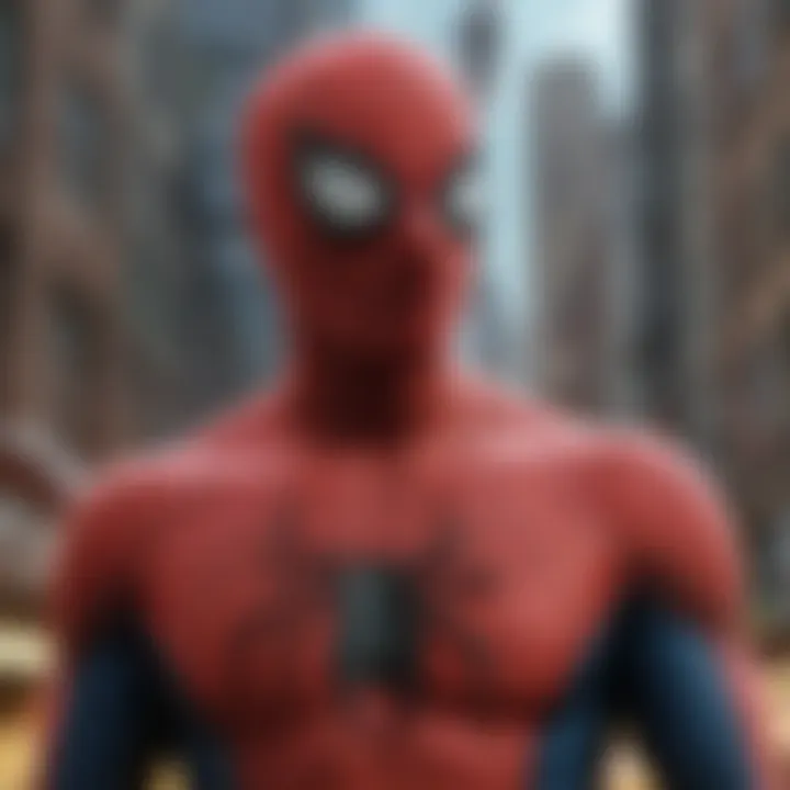 Spectacular Spider-Man on sleek streaming interface