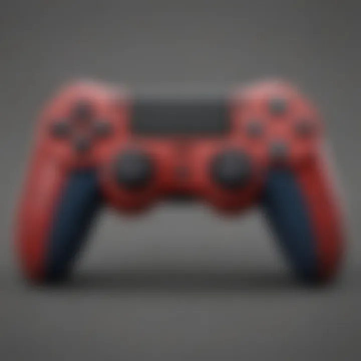 Sleek and stylish Spider-Man PlayStation controller