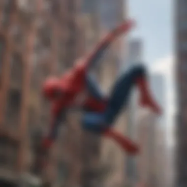 Spectacular Spiderman Acrobatics