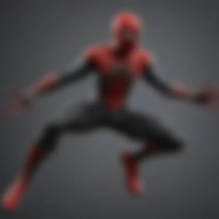 Spider-Man Black Suit Transformation