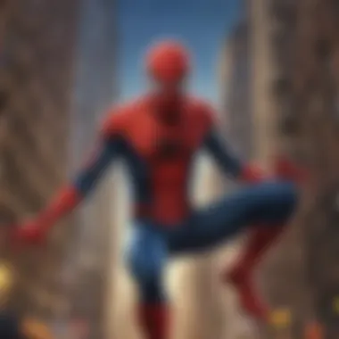 The Spider-Man Broadway Show Poster