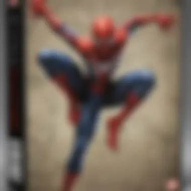 Collector's Edition Packaging of Spider-Man DVD Collector's edition packaging of Spider-Man DVD highlighting its unique design