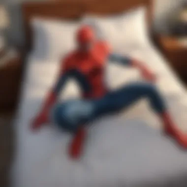 Spider-Man Bed Set showcasing vibrant comic book art