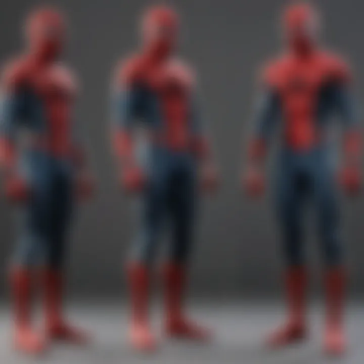 Spider-Man costume design evolution