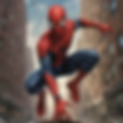 Cover art of the classic Spider-Man DVD release showcasing the iconic superhero