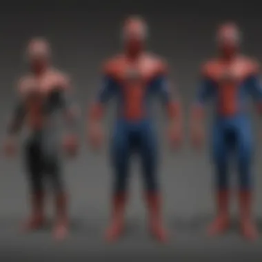 Evolution of Spider-Man DVD Releases An array of Spider-Man DVD releases illustrating the evolution of home entertainment