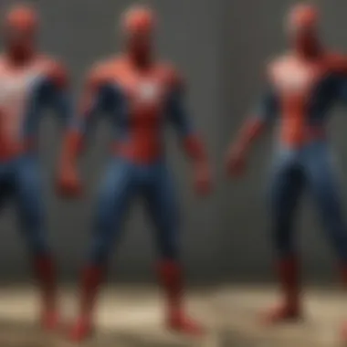 Evolution of Spider-Man Game Graphics Comparative graphics of Spider-Man games over the years