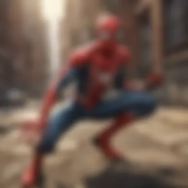 Nostalgic Beginnings of Spider-Man Gaming Classic Spider-Man game cover art showcasing early graphics