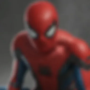 Inside artwork of the Spider-Man Homecoming Steelbook