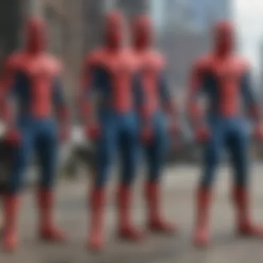 Still from Spider-Man: Homecoming showcasing the suit