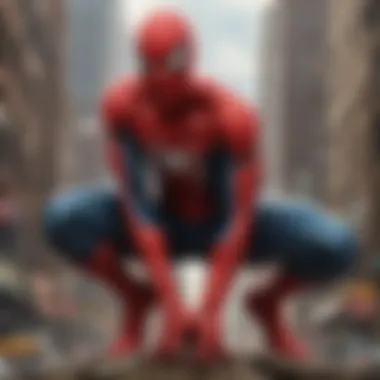 The Legacy of Spider-Man in Comic Books Iconic comic book cover featuring Spider-Man in action