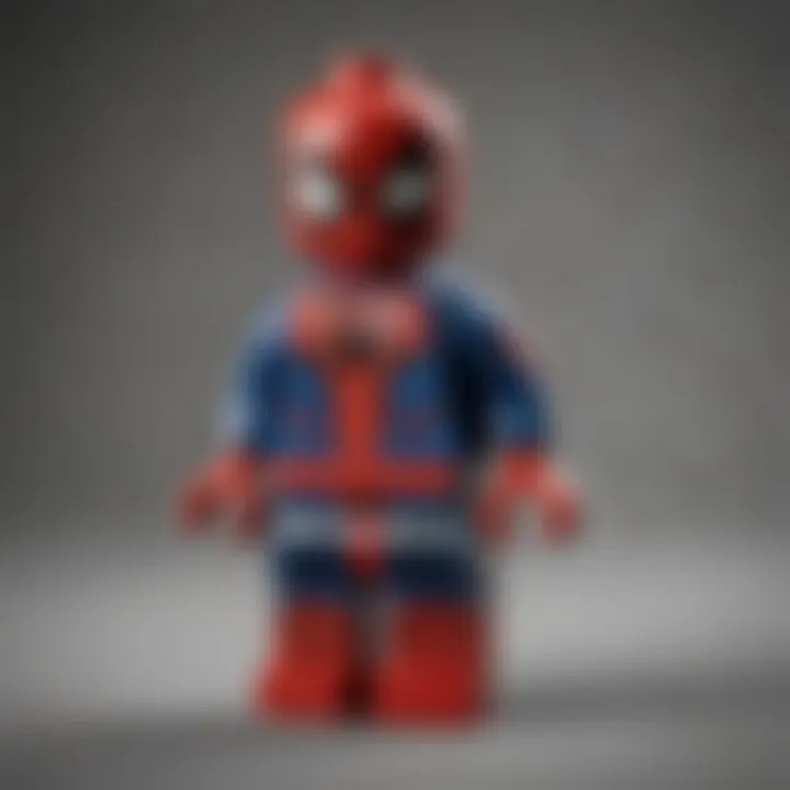 Spider-Man LEGO Minifigure Iconic Design