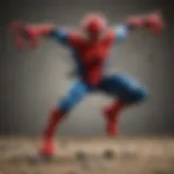 Spider-Man Lego swinging into action