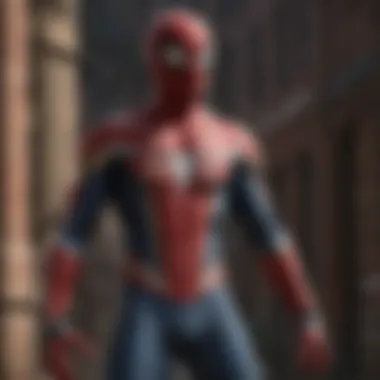 Spider-Man Mask Behind Streaming Platforms Barrier