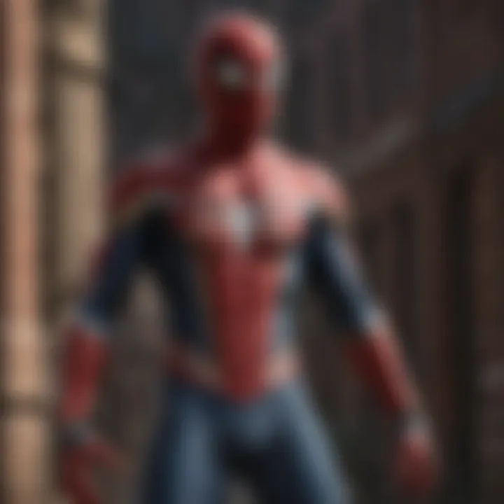 Spider-Man Mask Behind Streaming Platforms Barrier