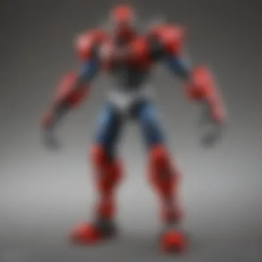 Spider-Man Mech Set Building Process