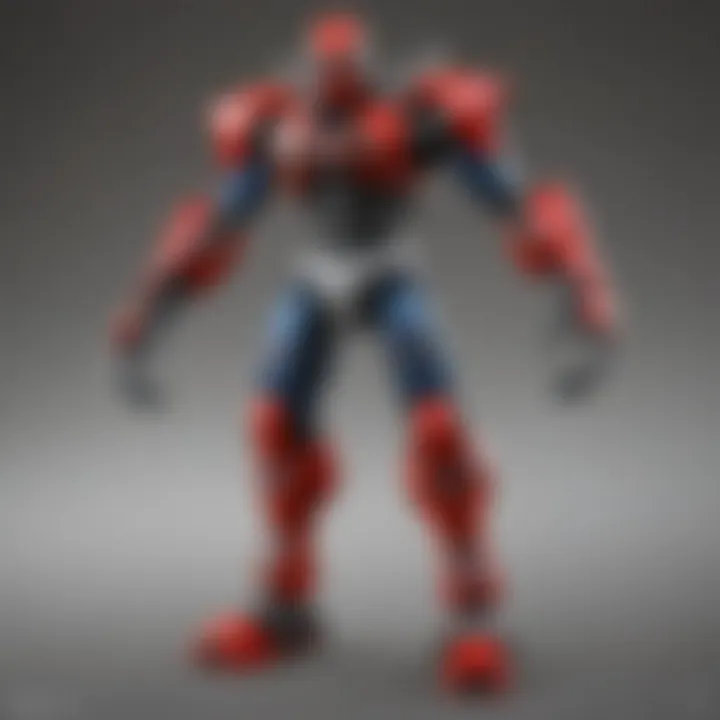 Spider-Man Mech Set Building Process