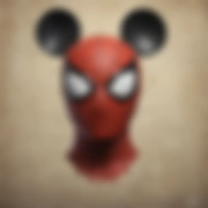 Spider-Man Mickey Ears Showcase