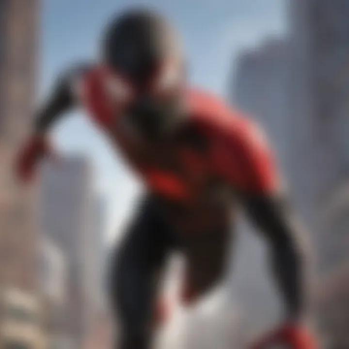 Spider-Man Miles Morales in Action