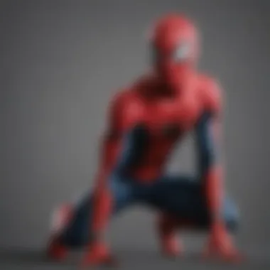 Evolution of Spider-Man Posters Collage of Spider-Man movie posters