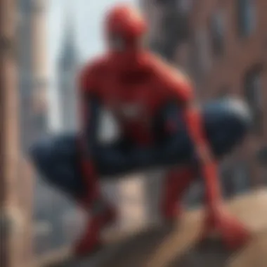 Fan art showcasing Spider-Man's impact on pop culture