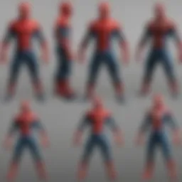 Spider-Man Suit Evolution