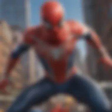 Unleashing powerful superhuman abilities in Spider-Man game