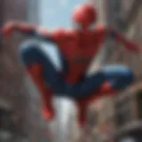 Spider-Man Theatre Poster showcasing dynamic action