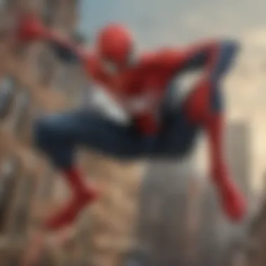 A visual representation of key themes in Spider-Man story arcs