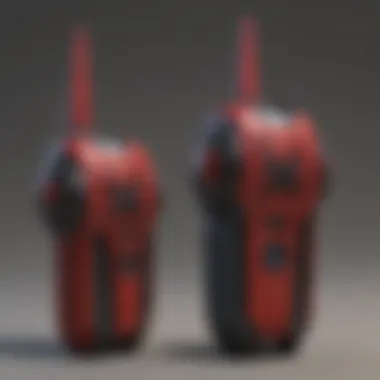 Spider-Man walkie talkie with sleek design