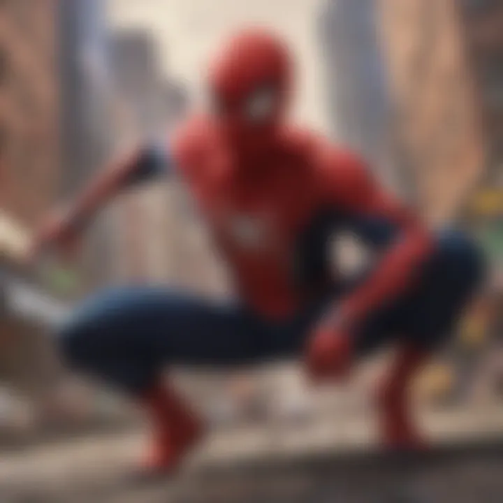 Thematic representation of multiverse concepts in Spider-Man