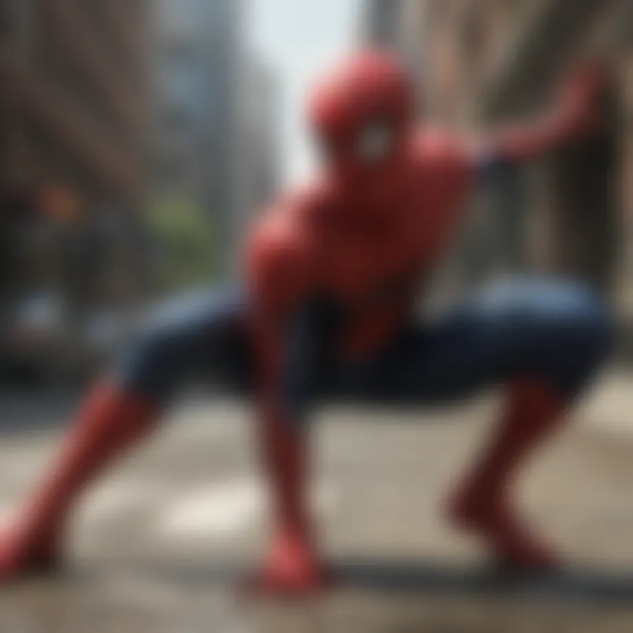 Superhero in Action