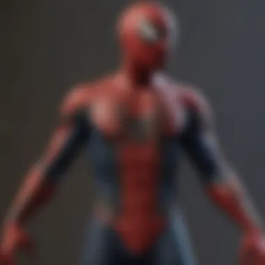 Exclusive behind-the-scenes glimpse of Spider-Man actor in costume