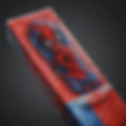 Spider-Man Band-Aid Packaging with Iconic Web Design