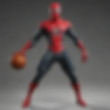 Spider-Man Basketball Jersey Design