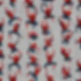 Spider-Man Bed Sheet with Dynamic Web Pattern