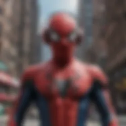 Spiderman Bluetooth Headphones in Action