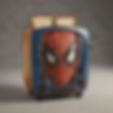 Spider-Man toaster with various browning settings