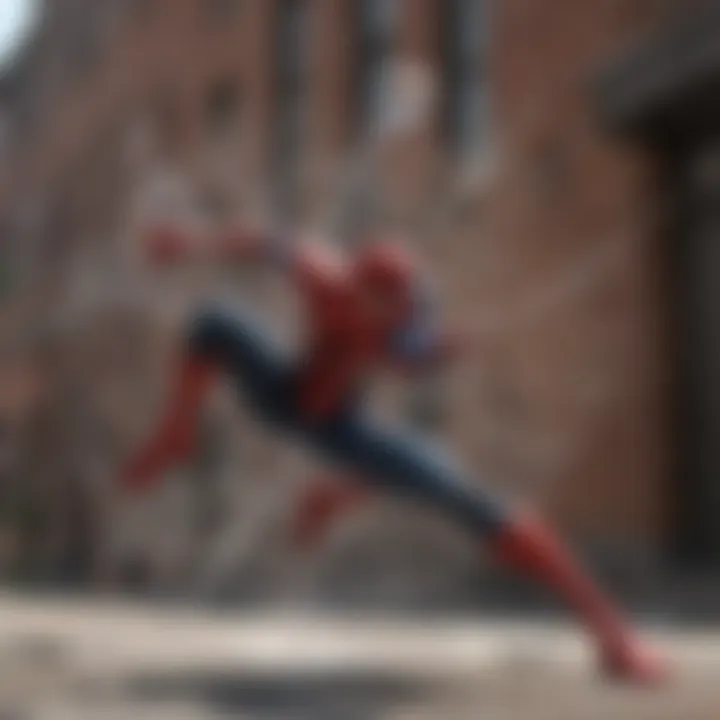 Spiderweb Bubble Blowing Action