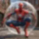 Marvel Spiderman Bubble Machine