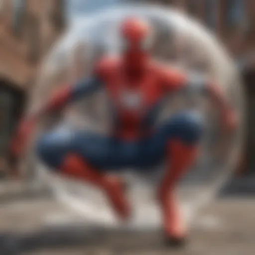 Marvel Spiderman Bubble Machine