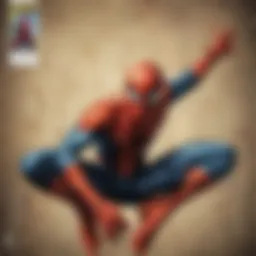 Spider-Man comic book cover art