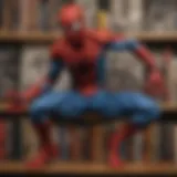 Spider-Man Comic Book Collection Display