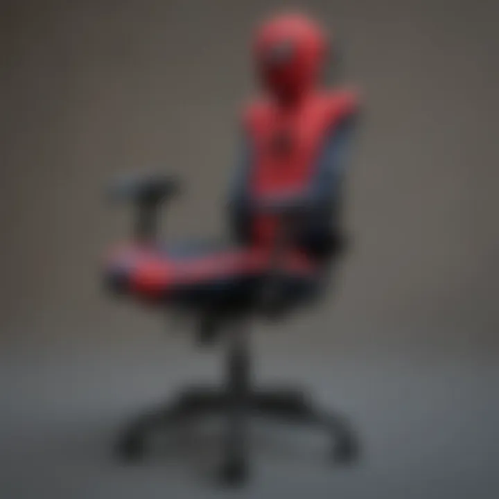 Spiderman Computer Chair Ergonomic Design