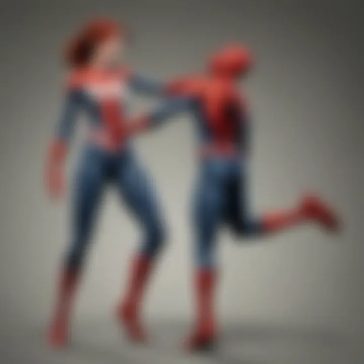 Dynamic Duo: Spider-Man and Mary Jane