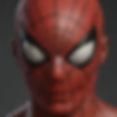 Spiderman Face Paint Shading Techniques