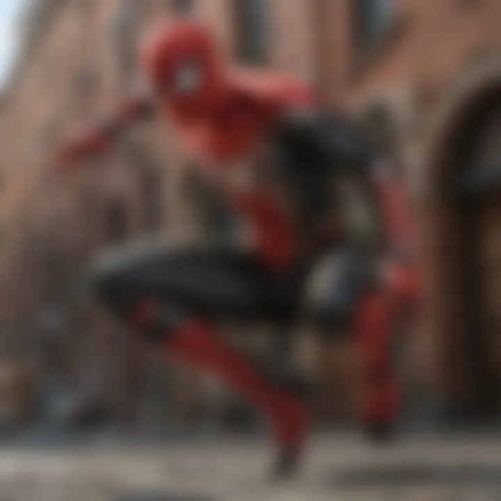 Spider-Man Far From Home Action Scene