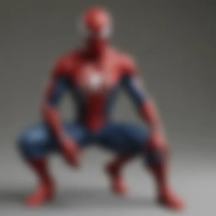 Spiderman Figure Movie-Inspired Collectible